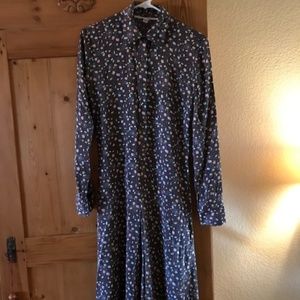 Diane Von Furstenberg   SILK MID-LENGTH DRESS MULTICOLOUR Size: 6 US